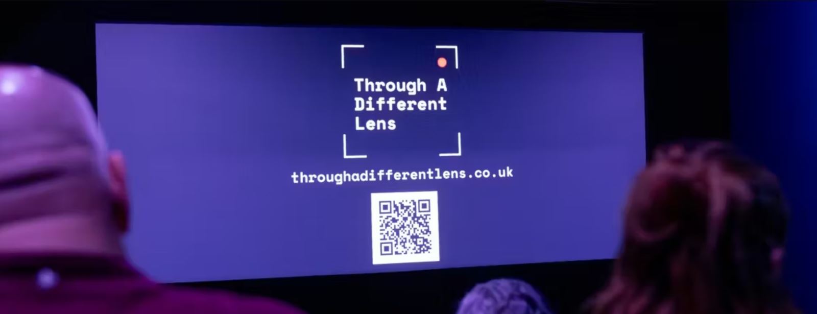 'Through a Different Lens' on a cinema screen